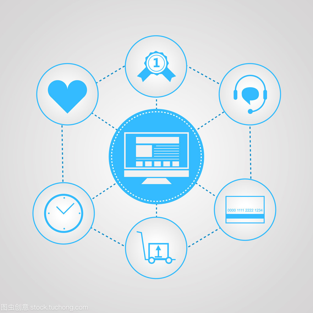 平面矢量圖標在互聯網銷售中的優勢與策略
